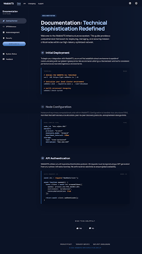 Stitch documentation screen preview